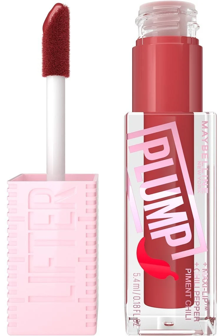 MAYBELLINE BRILLO LABIAL LIFTER GLOSS PLUMP HOT CHILE 006